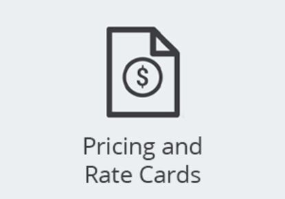 Picture of Price and Rate Cards