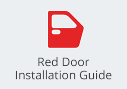Picture of Red Door Installation Guide